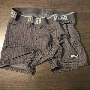 Puma Mesh-Style athletic boxer briefs